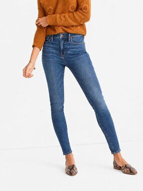 Madewell Medium Wash Denim Skinny Ankle Jeans Size 26